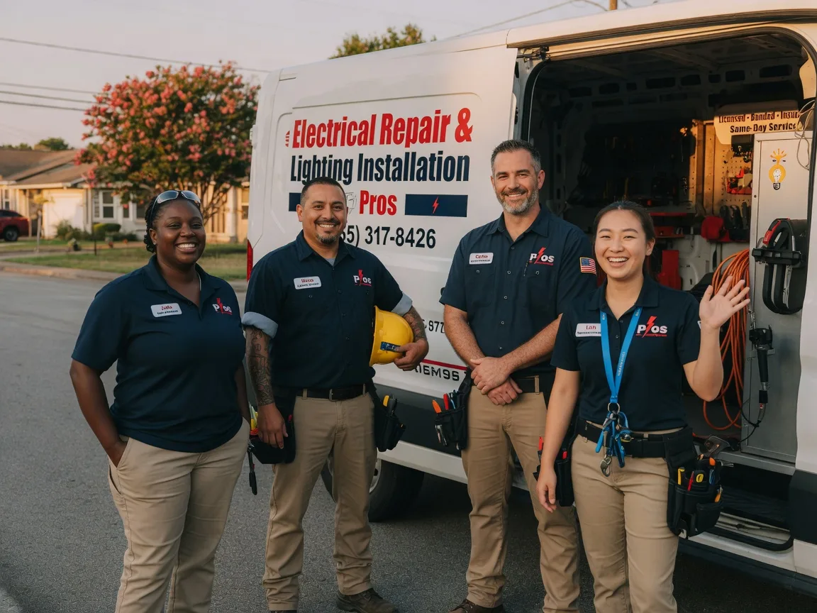 Licensed Electrician company in Roosevelt, TX